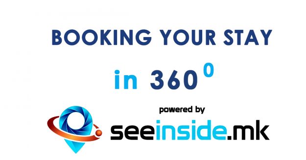 Booking your stay in 360 seeinside.mk